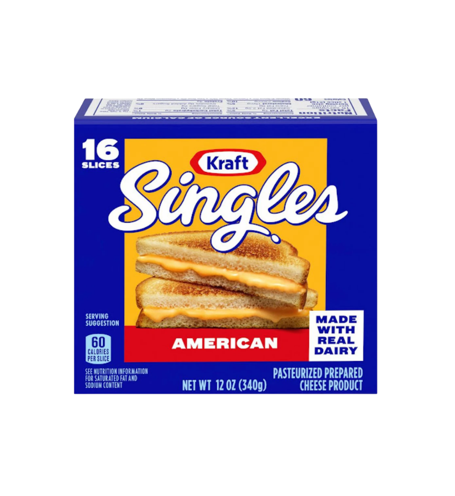 Slices Kraft American 340 GR