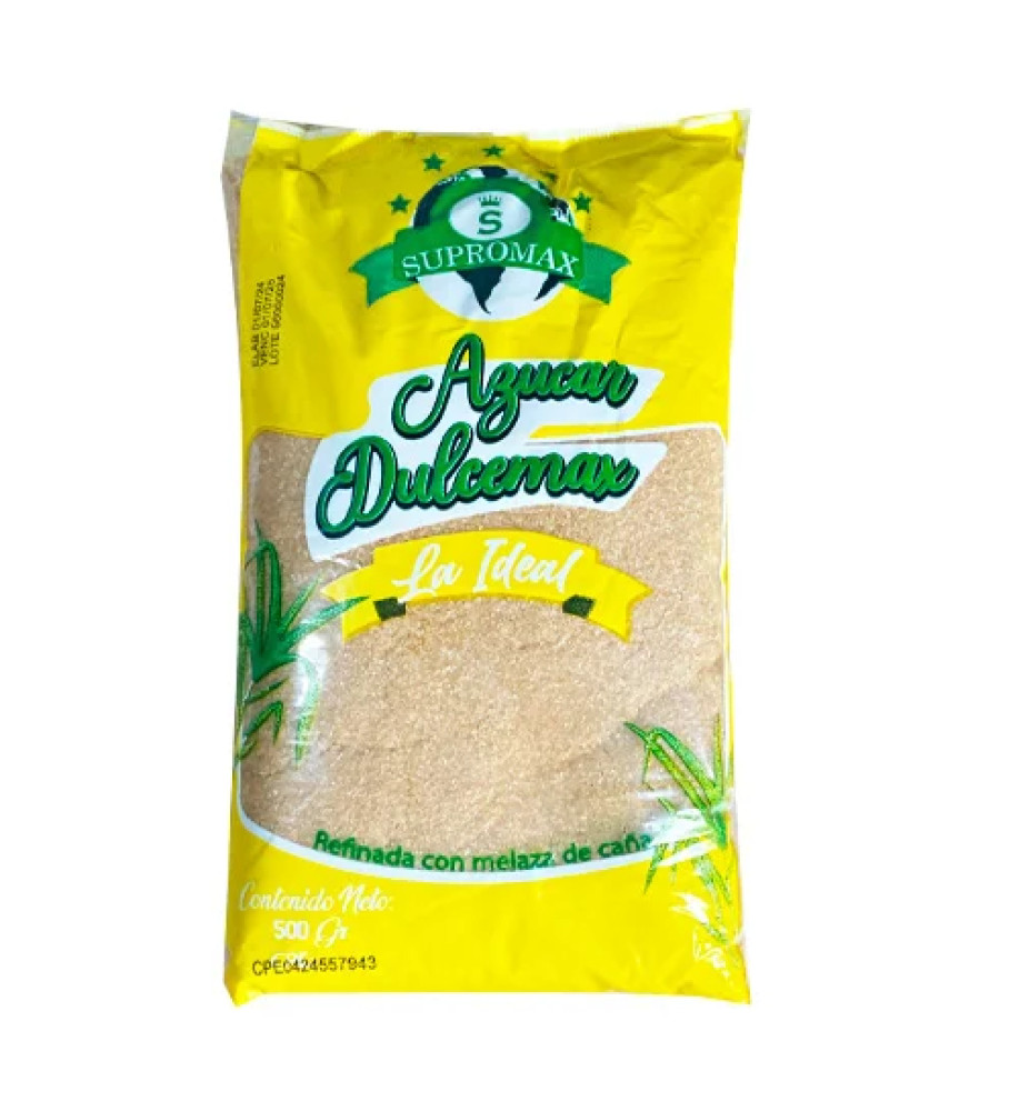 Azucar Dulcemax Morena 500GR Supromax