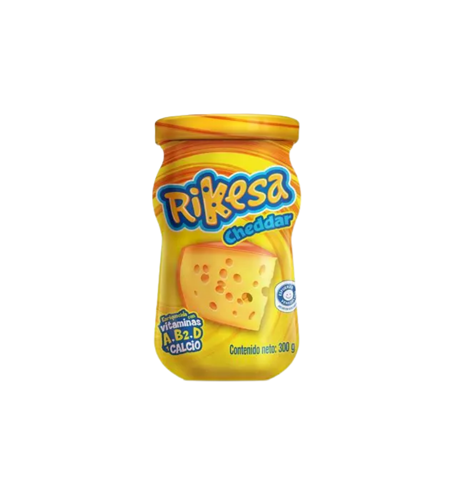 Rikesa Queso Cheddar.. 300G