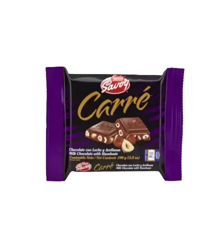Mini Carre CON Avellanas 25 G