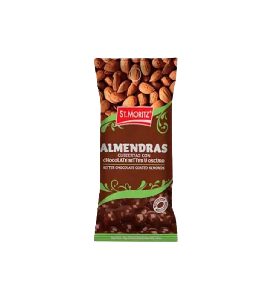 Almendras Chocolate Bitter ST Moritz 40G