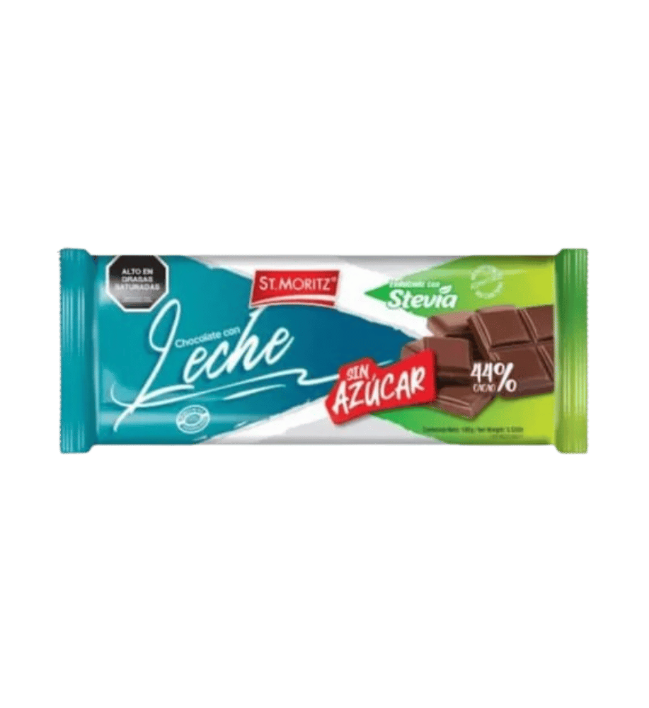 Chocolate S/a Lechec/ Stevia 100G