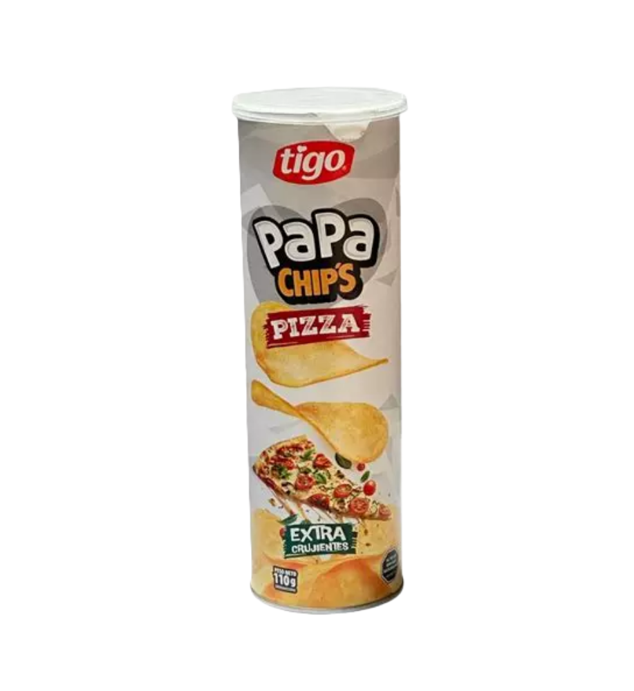 Papas Chips Tigo Sabor Pizza 110GR