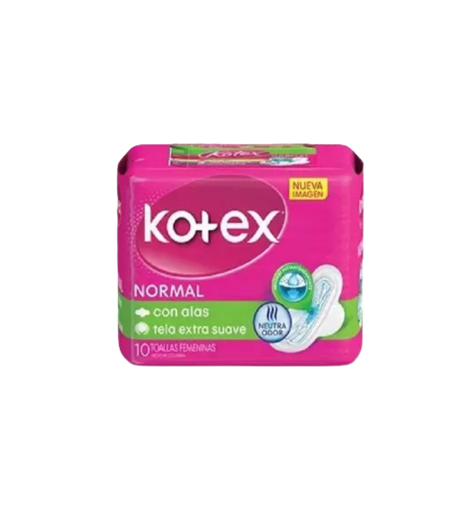 Toallas Kotex Normal 10 UND